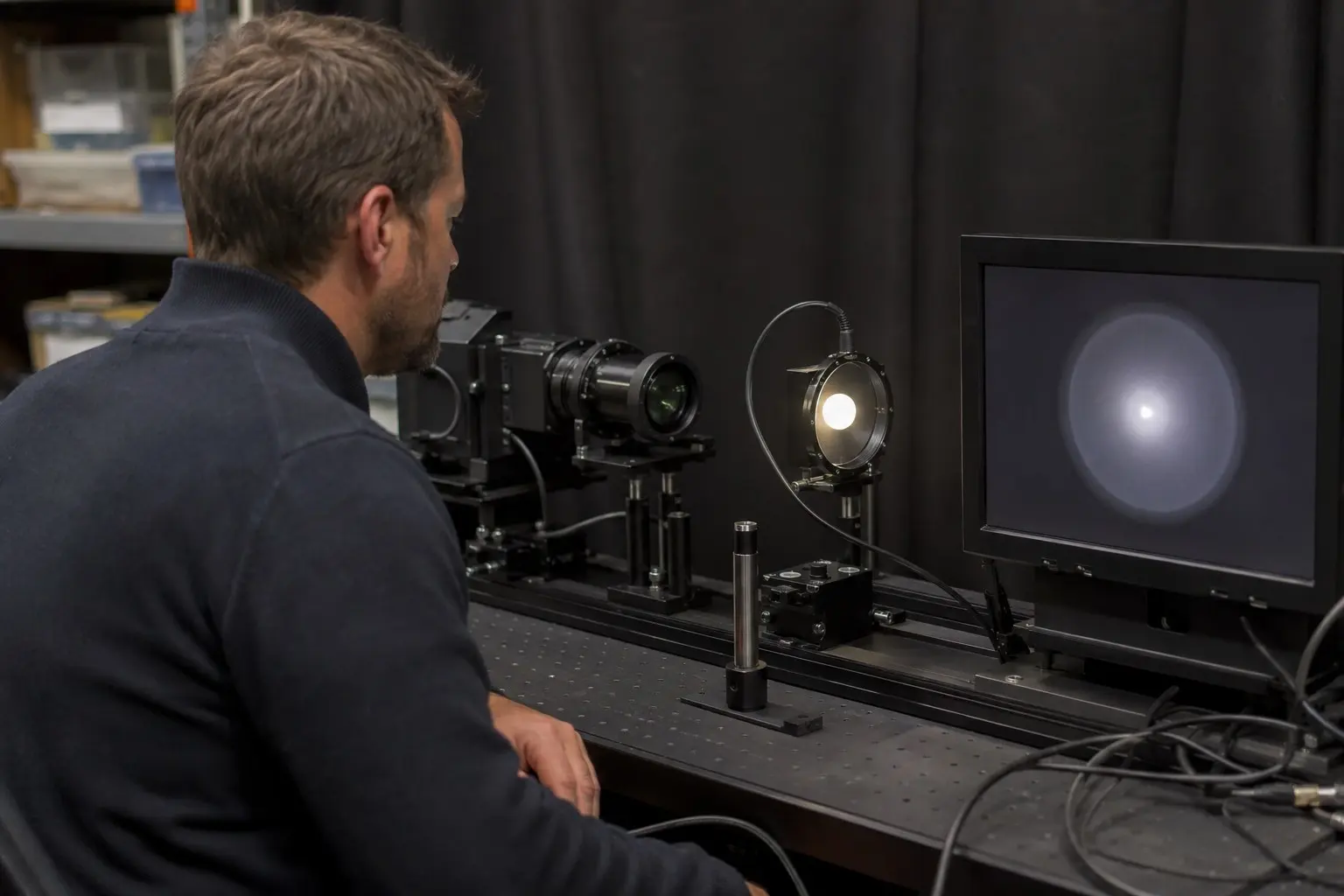 What Blooming and Halo Reveal in a Night Vision Image