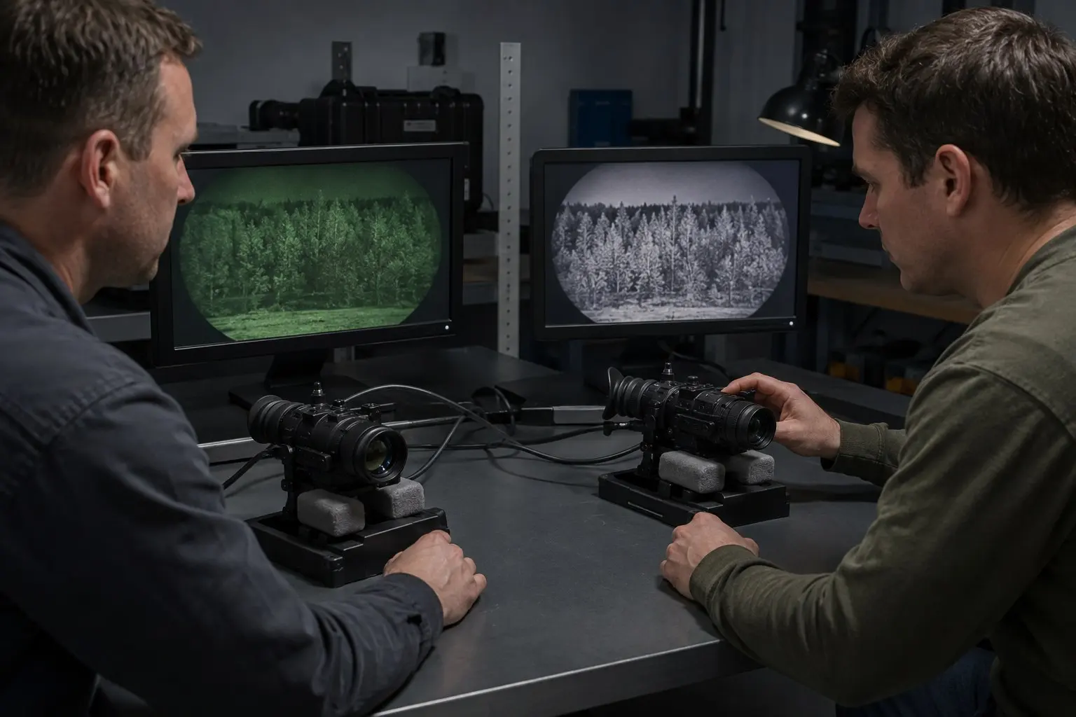 Green Phosphor and White Phosphor: What Actually Changes for the Viewer