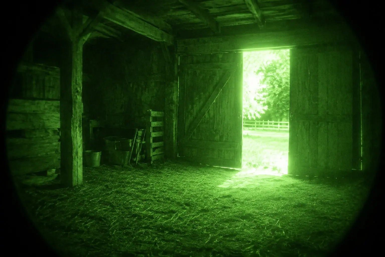 What Blooming and Halo Reveal in a Night Vision Image