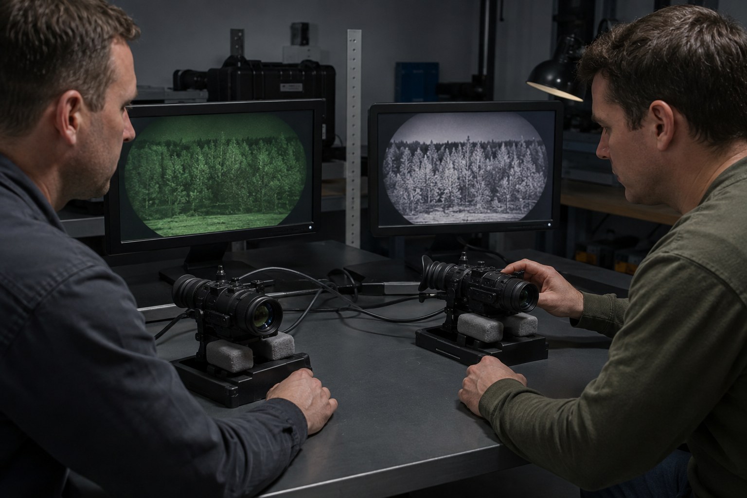 Green Phosphor and White Phosphor: What Actually Changes for the Viewer