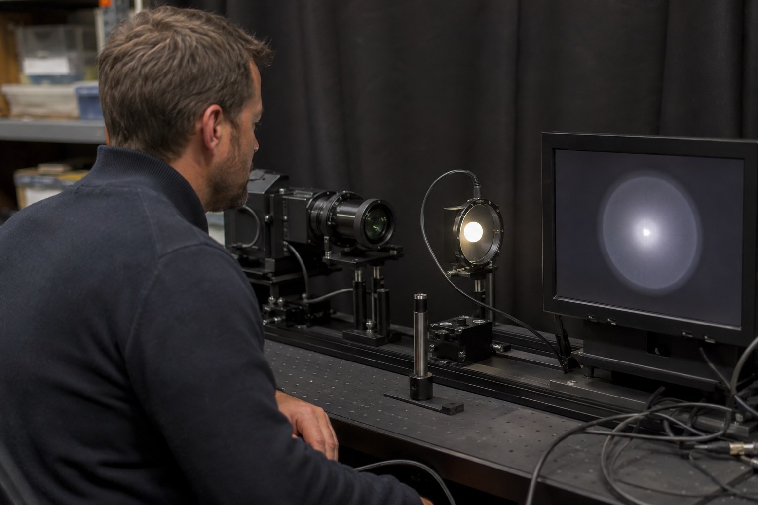 What Blooming and Halo Reveal in a Night Vision Image